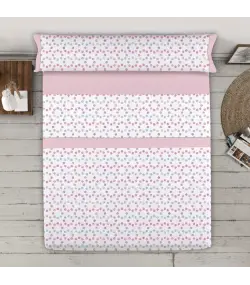 JUEGO DE SÁBANAS TEJIDOS EL MUNDO JULIO