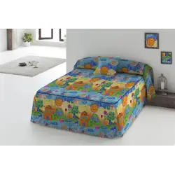 COLCHA DE EDREDÃO TEJIDOS EL MUNDO KRAYON