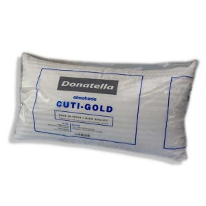 ALMOHADA CUTI-GOLD, doble...