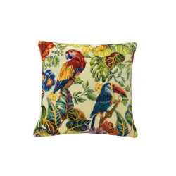 ALMOFADA TEJIDOS EL MUNDO CENTRADA