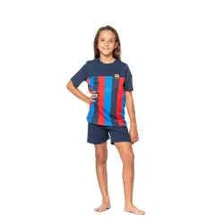 PIJAMA DE VERÃO DO CLUBE DE FUTEBOL BARCELONA