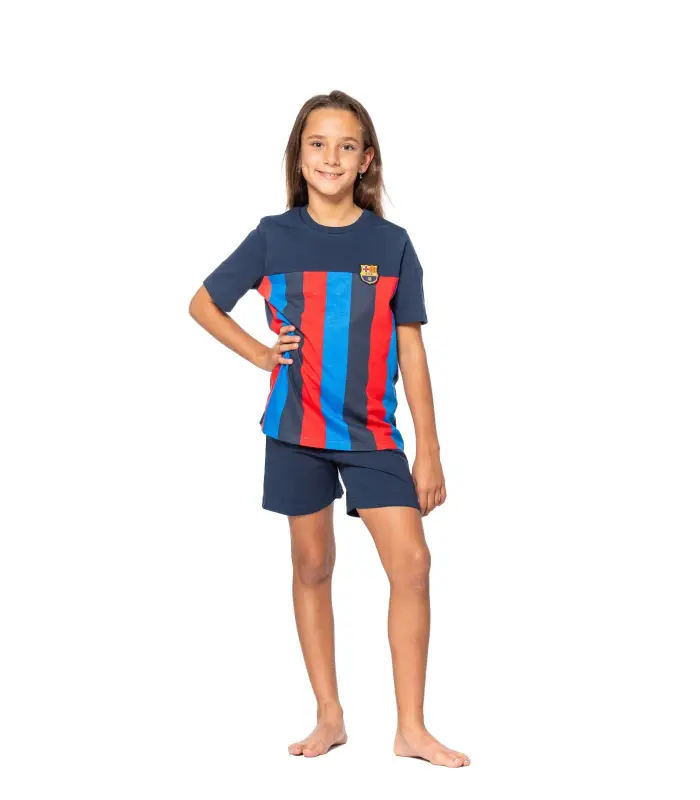 PIJAMA VERANO FUTBOL CLUB BARCELONA
