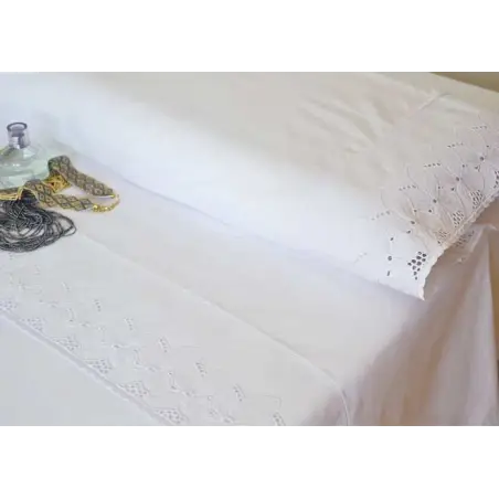 CONJUNTO DE ROUPA DE CAMA TEJIDOS EL MUNDO MARILO