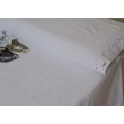 CONJUNTO DE ROUPA DE CAMA TEJIDOS EL MUNDO MARILO