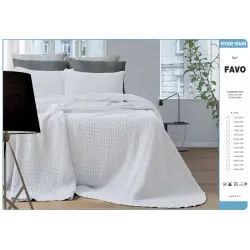 COLCHA 100% ALGODÃO FAVO