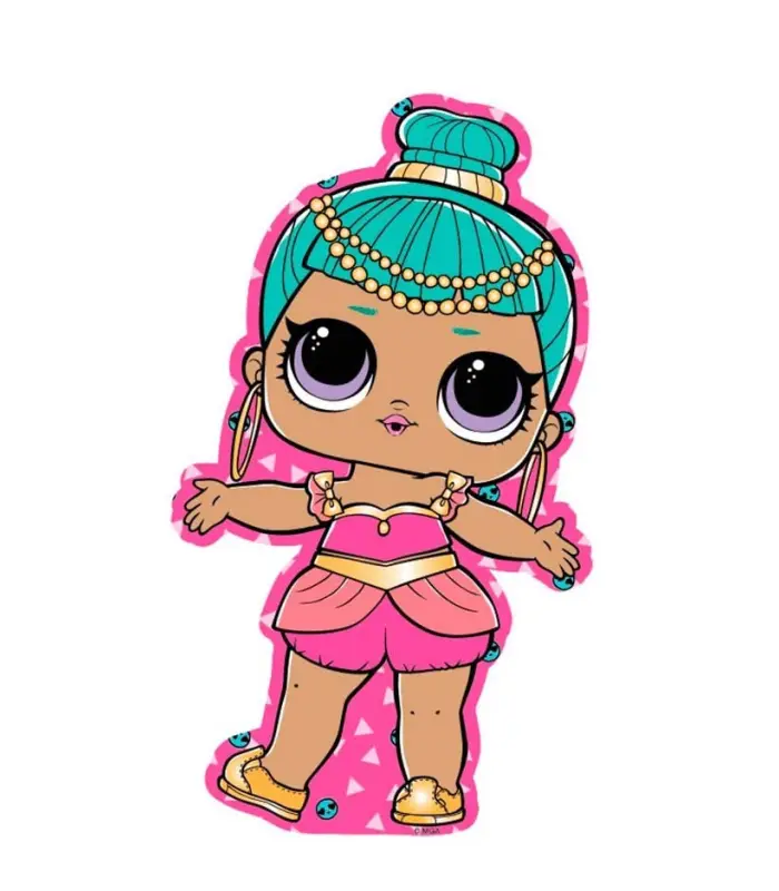 TOALLA DE PLAYA FORMA LOL