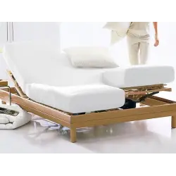 SÁBANA BAJERA EN H PARA CAMA ARTICULADA 50% ALGODÓN