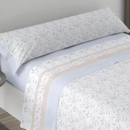 JUEGO DE SÁBANAS AIKO 100% ALGODÓN