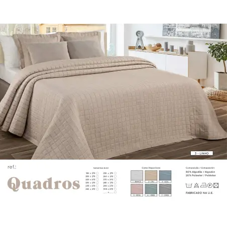 CAPA DE ALMOFADA DONATELLA QUADROS