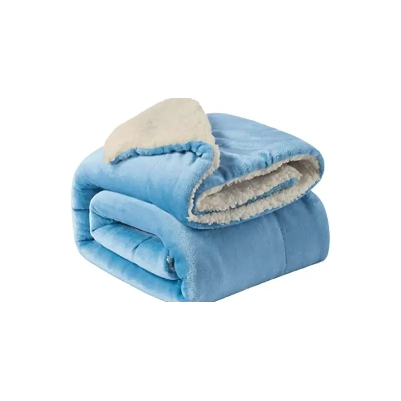 MANTA AXADREZADA TEJIDOS EL MUNDO SHERPA