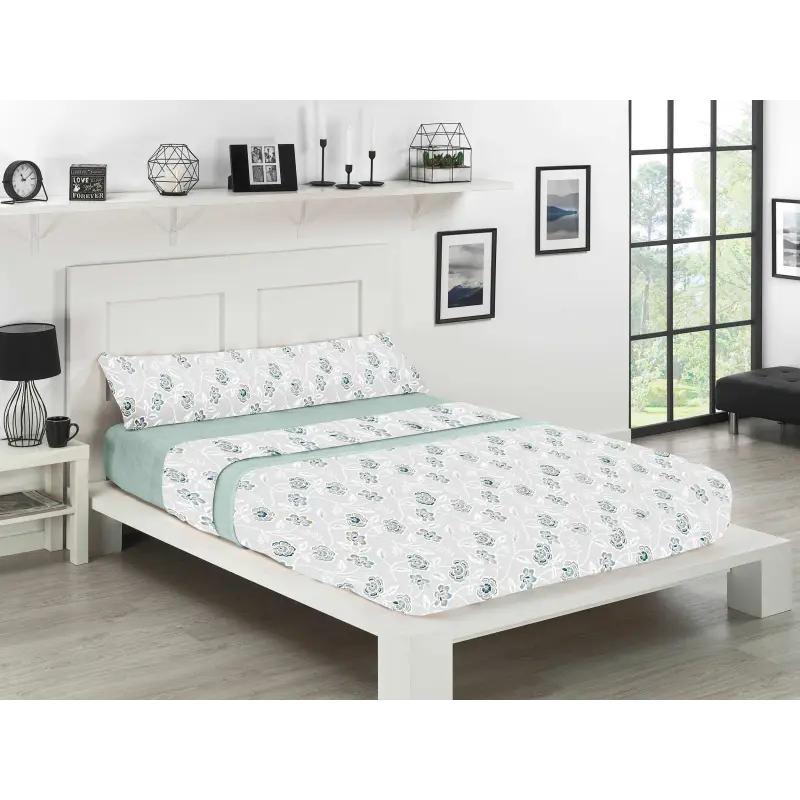 CONJUNTO DE LENÇÓIS TÉRMICOS VIENNA CORALINA