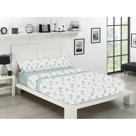 CONJUNTO DE LENÇÓIS TÉRMICOS VIENNA CORALINA