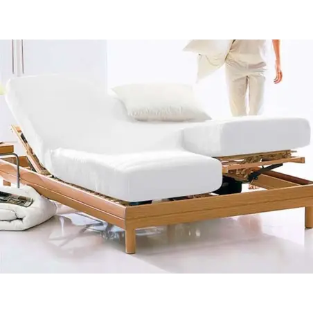 SÁBANA BAJERA EN H PARA CAMA ARTICULADA 100% ALGODÓN