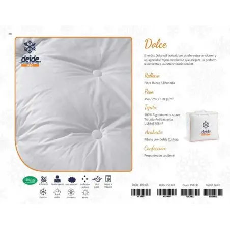 EDREDÓN NÓRDICO TEJIDOS EL MUNDO DOLCE-DUPLO