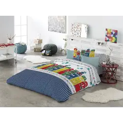 CAPA DE EDREDÃO TEJIDOS EL MUNDO GEA