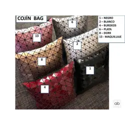 CAPA DE ALMOFADA DE SACO