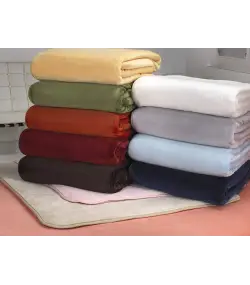 MANTA LISA MORA COLOR