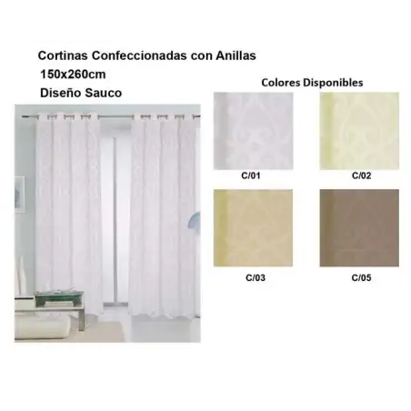 CORTINA TEJIDOS EL MUNDO SAUCO