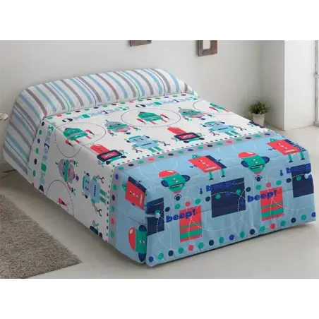 DUVET TEJIDOS EL MUNDO ROBOTS