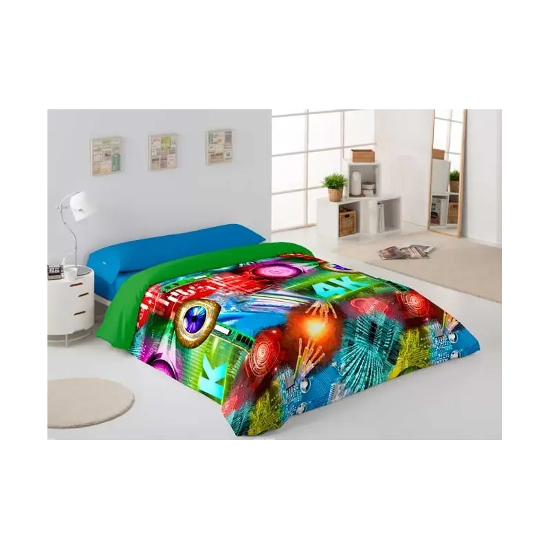 CAPA DE EDREDÃO TEJIDOS EL MUNDO TECH