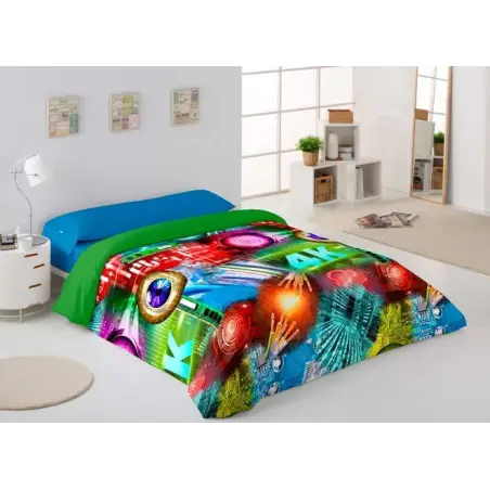 CAPA DE EDREDÃO TEJIDOS EL MUNDO TECH