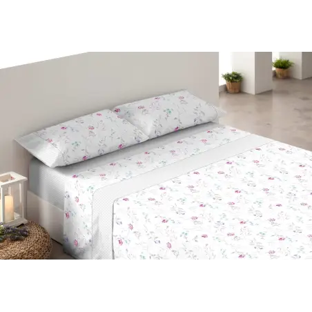 JUEGO DE SÁBANAS VIOLETA