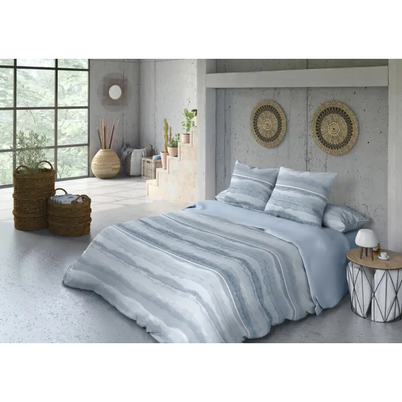 CAPA DE EDREDÃO TEJIDOS EL MUNDO NINA-100%ALG