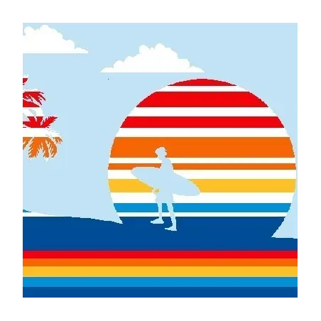 TOALHA DE PRAIA DE CÔCO