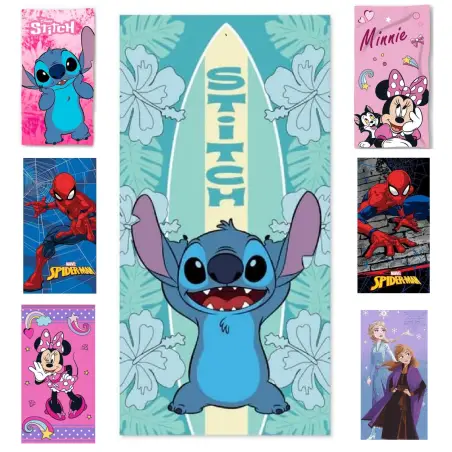 TOALLA DE PLAYA LICENCIAS ALGODÓN