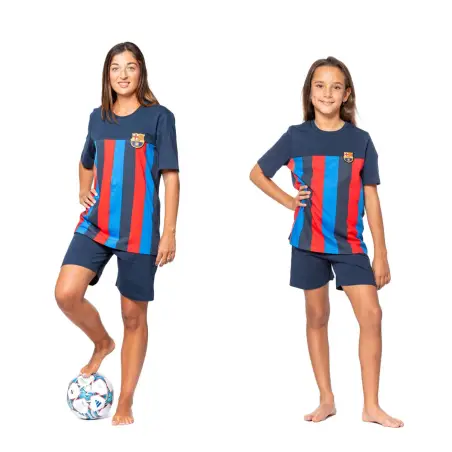 PIJAMA VERANO FUTBOL CLUB BARCELONA