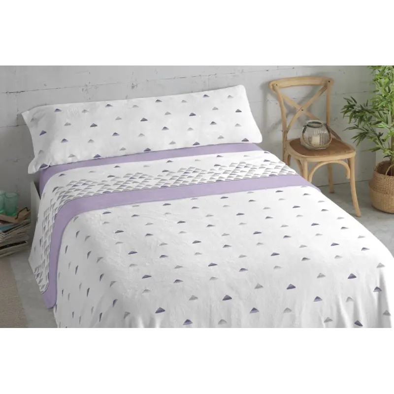 CONJUNTO DE LENÇÓIS TÉRMICOS AQUA CORALINA