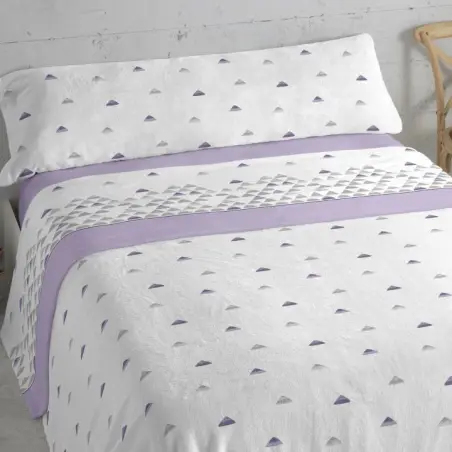 CONJUNTO DE LENÇÓIS TÉRMICOS AQUA CORALINA