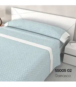 JUEGO DE SÁBANAS DAMASCO 55005