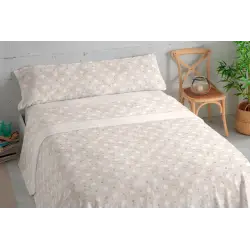 CONJUNTO DE LENÇÓIS TÉRMICOS ALNAIR CORALINE
