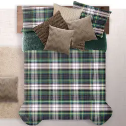 EDREDÃO MANTEROL TARTAN 001