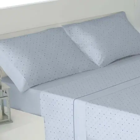 CONJUNTO DE LENÇÓIS TÉRMICOS SALMA FLANELA