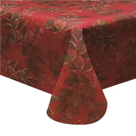 TOALHA DE MESA DE NATAL EM FORMA DE ANANÁS