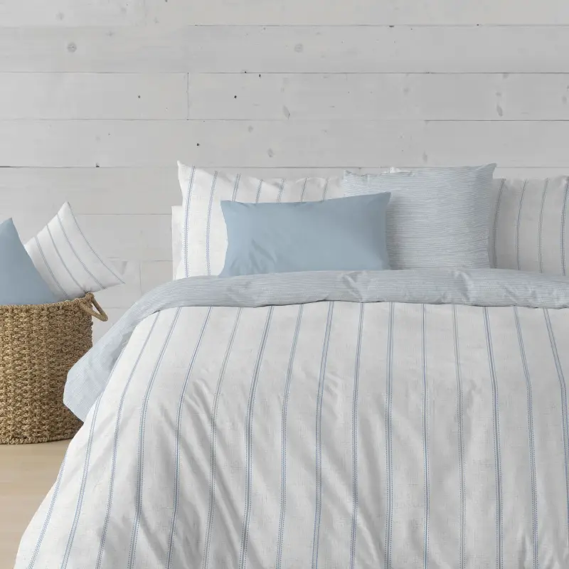 CAPA DE EDREDÃO REVERSÍVEL (2 PEÇAS) CINQUE