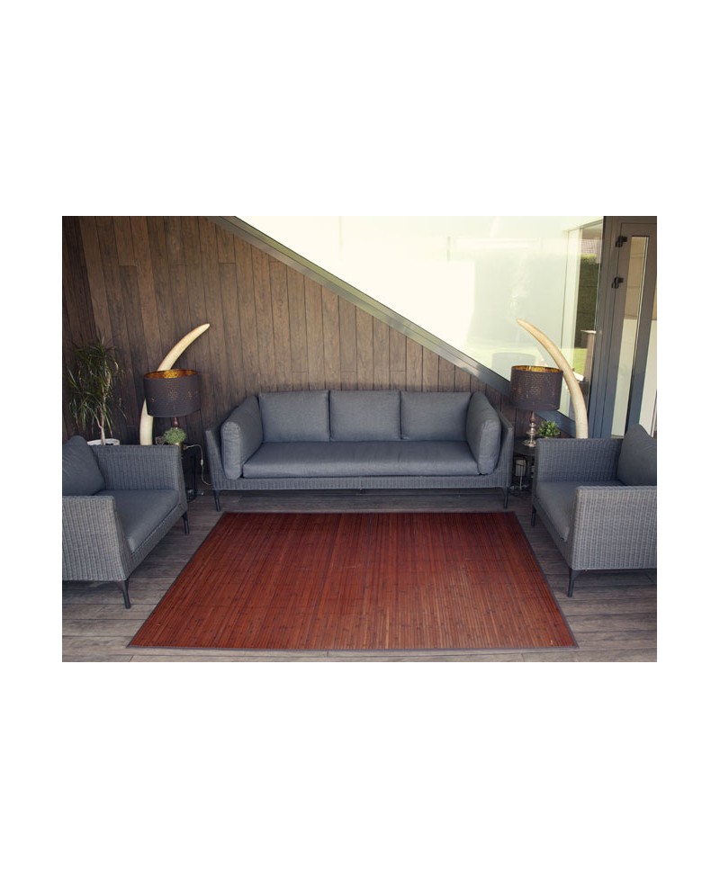 Alfombra bambu silmu gris • AO tienda online alfombras