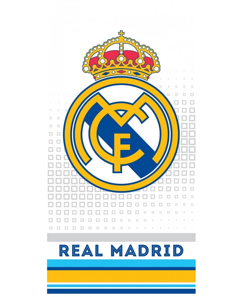  Real Madrid Nueva toalla de playa con licencia de 30 X60  BT002 : Deportes y Actividades al Aire Libre