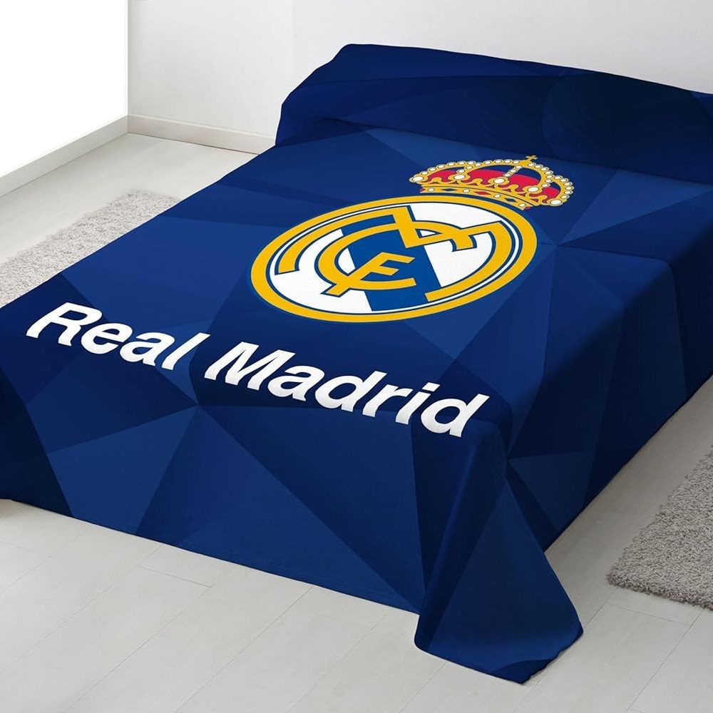 Manta Real Madrid Oficial para cama 569152