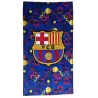 TOALHA DE PRAIA DE ALGODÃO DO FC BARCELONA