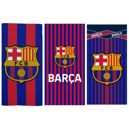 TOALLA DE PLAYA FC BARCELONA MICROFIBRA
