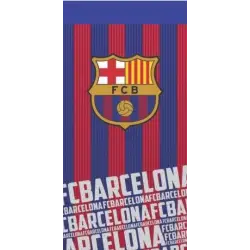 TOALHA DE PRAIA DE ALGODÃO DO FC BARCELONA