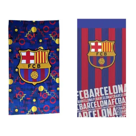 TOALLA PLAYA FC BARCELONA ALGODON