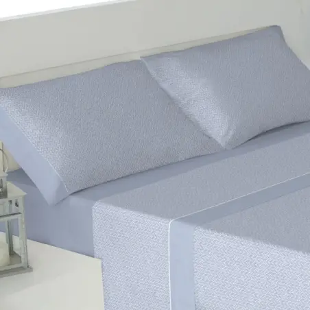 CONJUNTO DE ROUPA DE CAMA AZUL-MARINHO