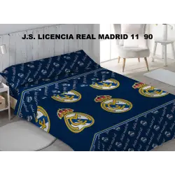 CONJUNTO DE LENÇÓIS 11 DO REAL MADRID