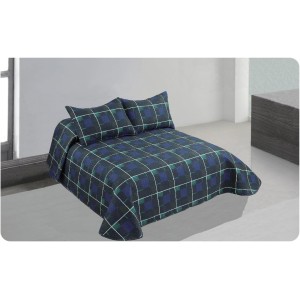 COLCHA BOUTI REVERSIBLE MARINO